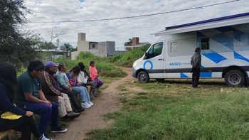 El móvil de ANSES brinda atenciones en Palpalá