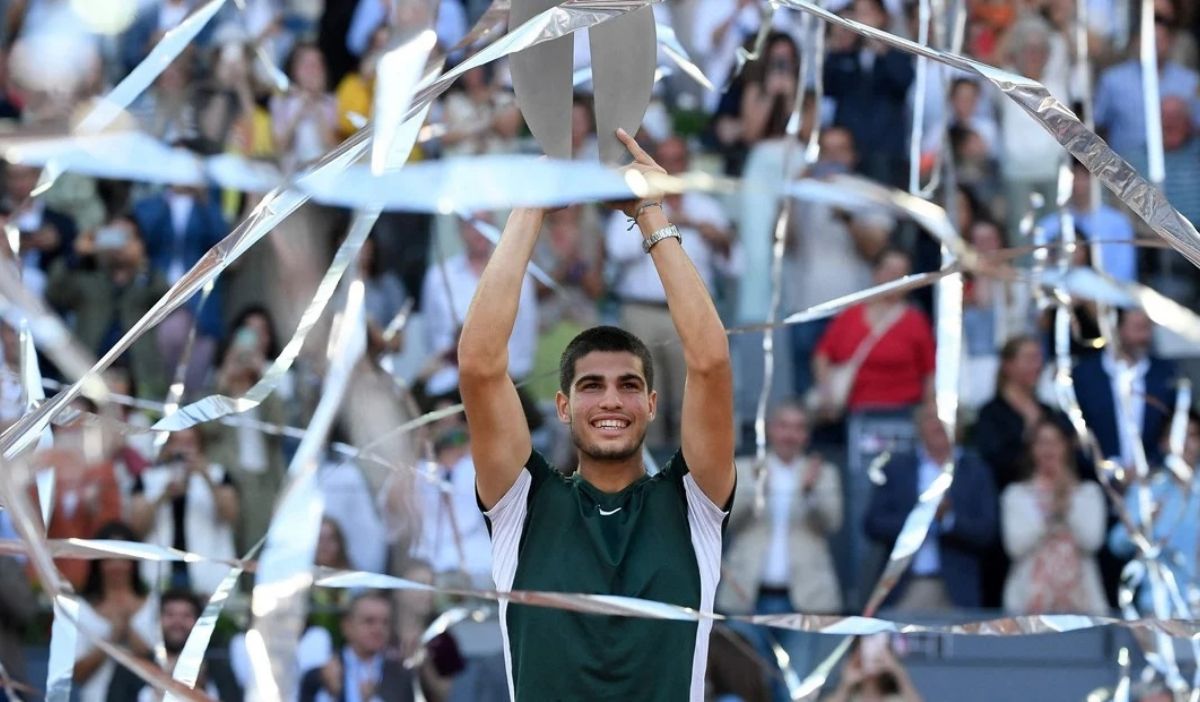 El joven Alcaraz se consagró campeón en Madrid: venció a Nadal, Djokovic y Zverev