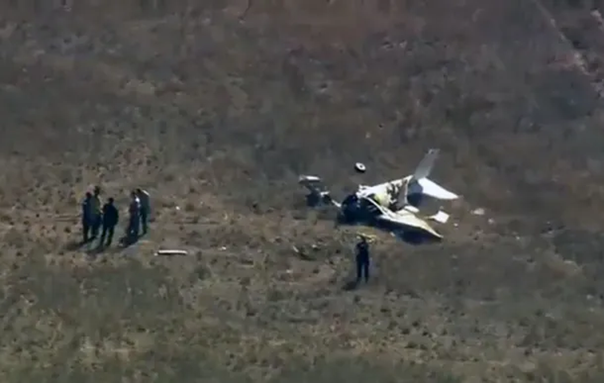 Primeras imágenes del choque de aviones en Estados Unidos reportan