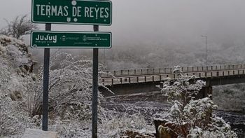 Postales de la nieve en Jujuy