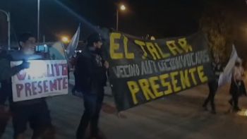 Vecinos de El Talar y Vinalito marcharon contra el tarifazo de luz