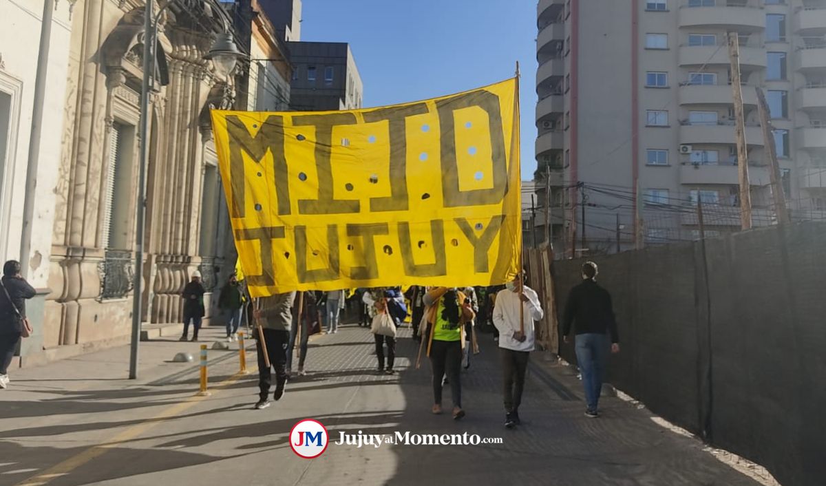 Nueva marcha por asistencia a comedores en Jujuy