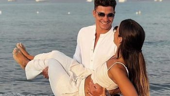 La novia de Julián Álvarez mostró por primera vez su panza embarazada