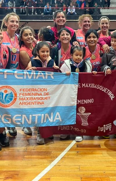 Tres títulos y grandes actuaciones para el Maxi Básquet jujeño en el Regional