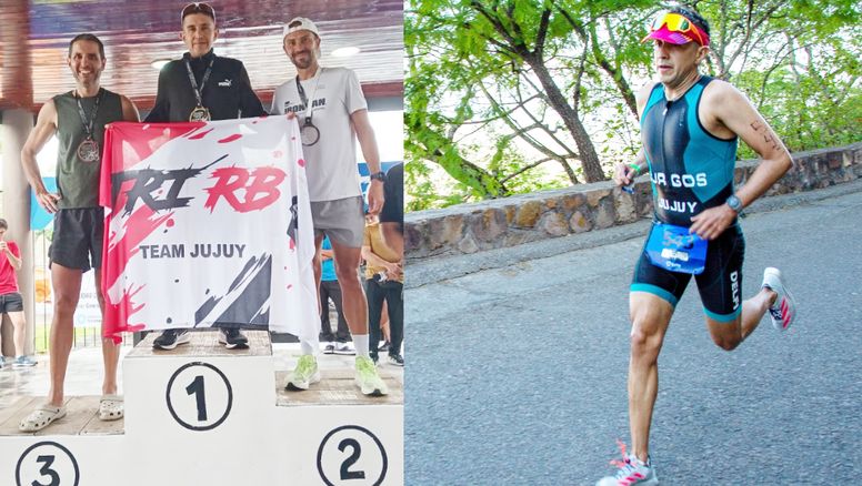 Triatlón del NOA: gran actuación del jujeño Rodrigo Burgos en Tucumán