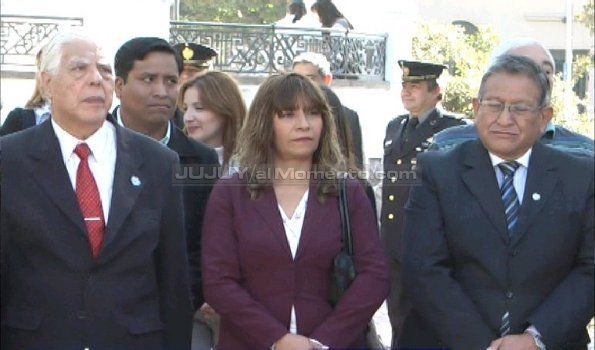 Ceremonialistas festejaron su día con un acto en Plaza Belgrano