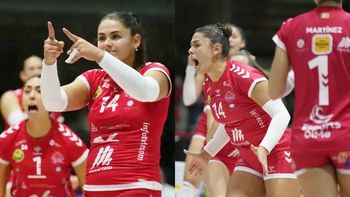 Camila Hiruela fue la gran figura en la caída del Avarca