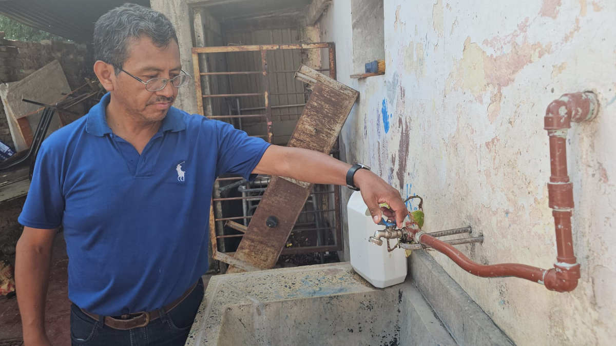 Otra escuela de los Valles sin agua