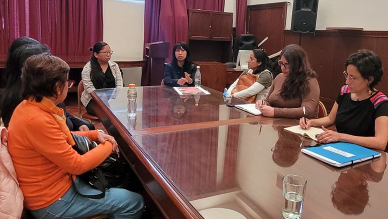 Docentes de ADEP llevaron sus reclamos a la Comisión de Género de la Legislatura