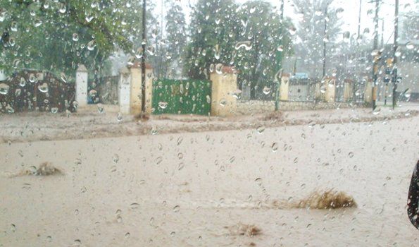 Tarde de calor, tormenta y lluvia en Jujuy