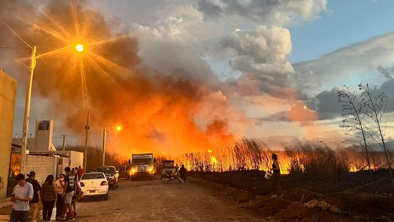 Dramático incendio en Alto Comedero y Palpalá: horas de fuego y desesperación de vecinos