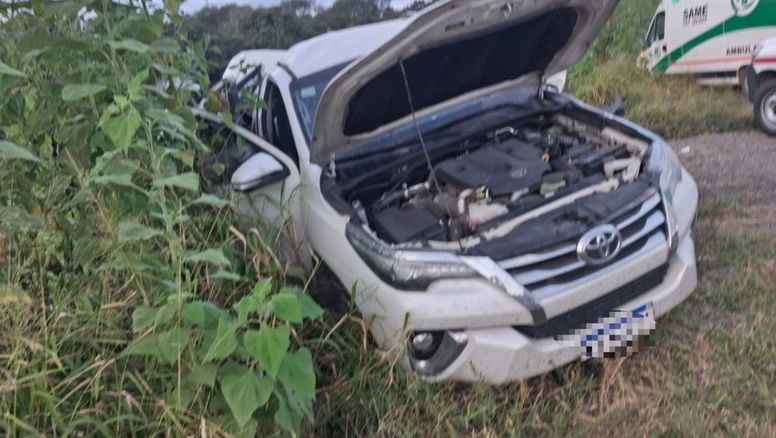 Choque frontal dejó como saldo 12 personas heridas e internadas