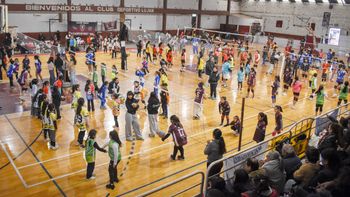 El Granate abrió sus puertas para una fiesta del Mini Vóley