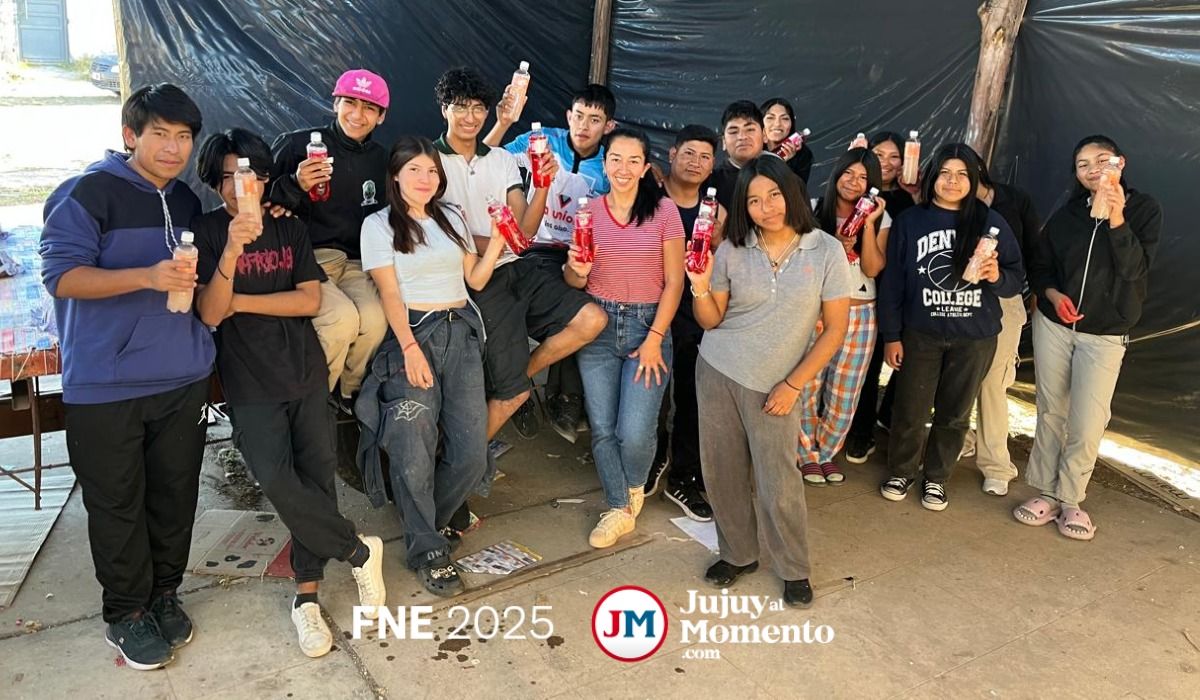 Te mostramos el canchón del colegio Secundario N°35 de Los Alisos