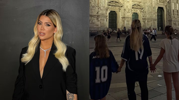 Wanda Nara, luego que sus hijas quedaran varadas en Italia: 