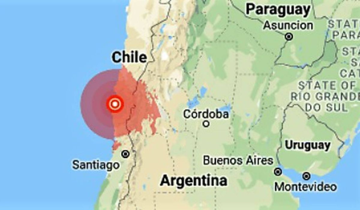 Chile registró un sismo de 6,1 grados en la región de los Lagos Australes