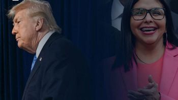 Trump advirtió a Delcy Rodríguez: 