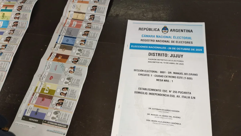 Definido el diseño de la Boleta Única en Jujuy, avanza el cronograma electoral