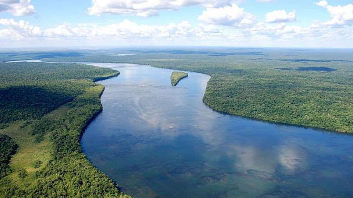 Равнина с названием реки. Река Парана. Долина реки Парана. Река Парана низменность. Река Парана в Парагвае.