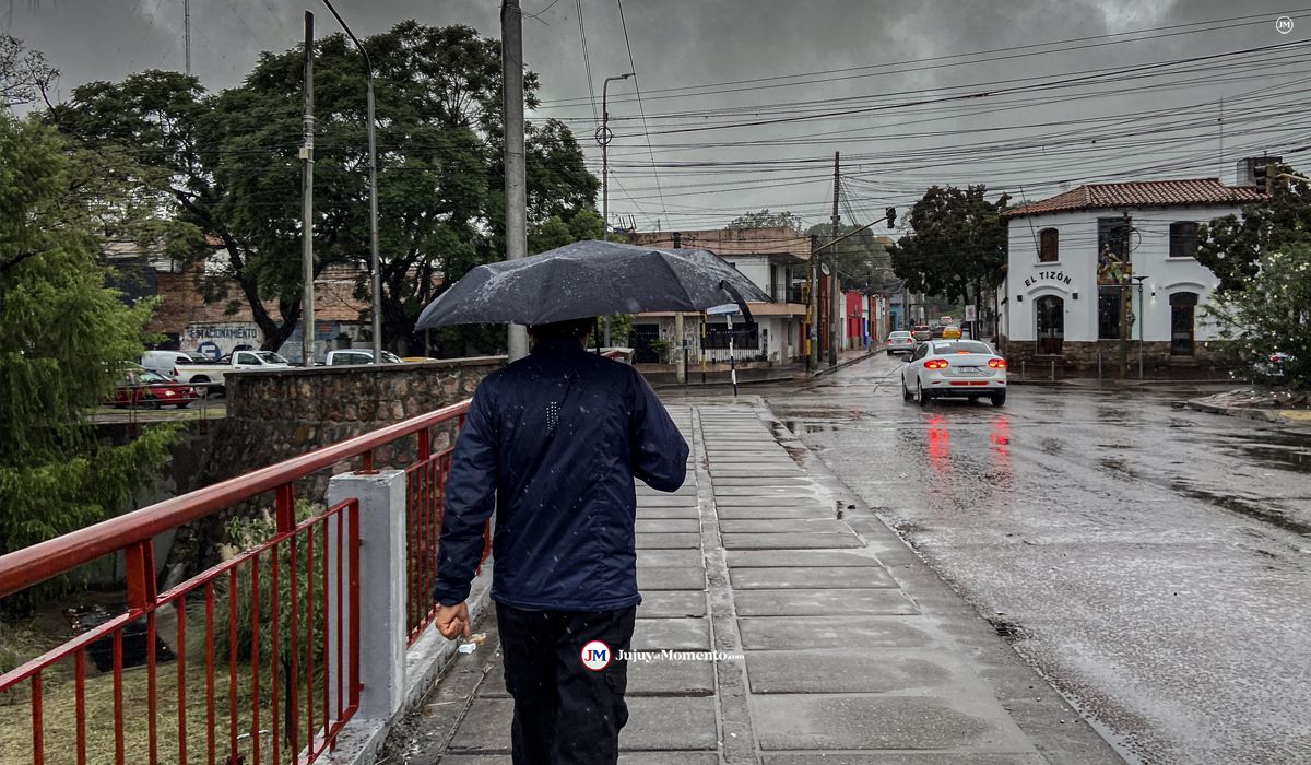 Tras el intenso calor, llegaron lluvias a Jujuy