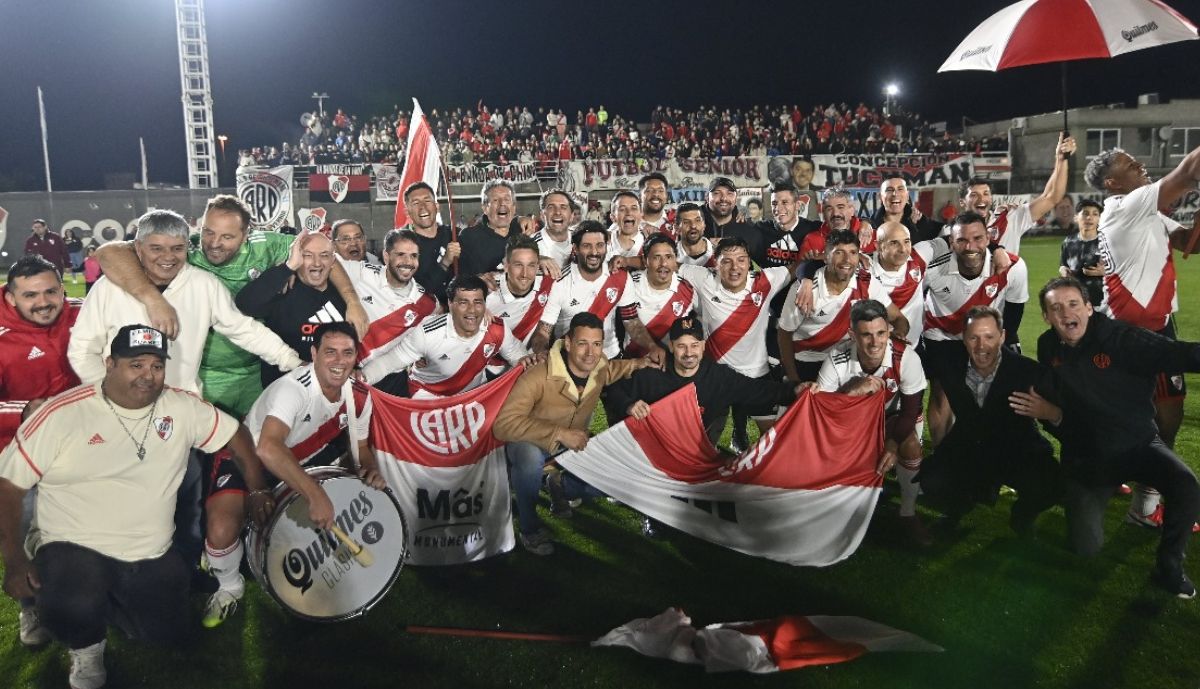 River, campeón Senior con un golazo del Burrito Ortega