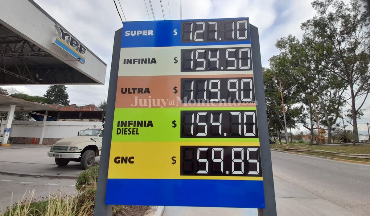 En Jujuy ya se vende a $127 el litro de nafta super: todos los precios