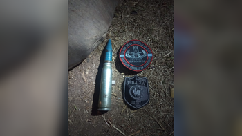 Encontraron un proyectil de artillería en la rotonda de Ciudad Cultural