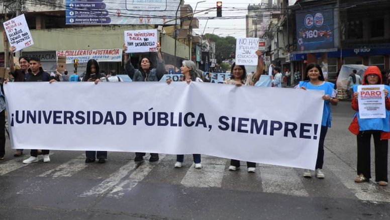 Una semana de paro universitario en Jujuy: 