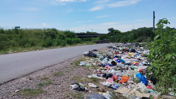 Otro punto de Palpalá donde la basura gana terreno