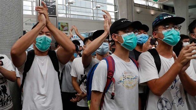 Prohíben el uso de máscaras durante las protestas