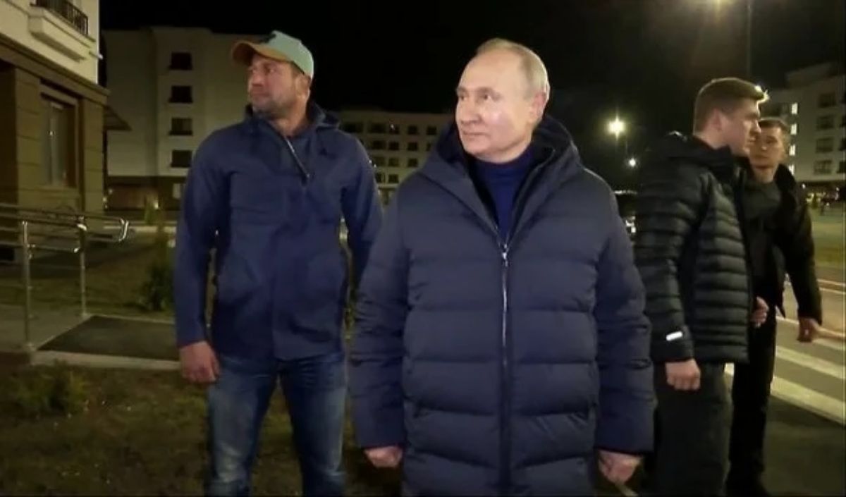 Putín visitó Ucrania por primera vez desde el inicio de la guerra