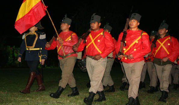 Se realizó la reconstrucción de la “Batalla de León”