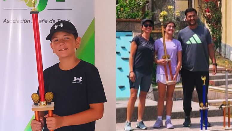 Nuevas promesas del tenis jujeño dejaron su huella en el Abierto Provincial