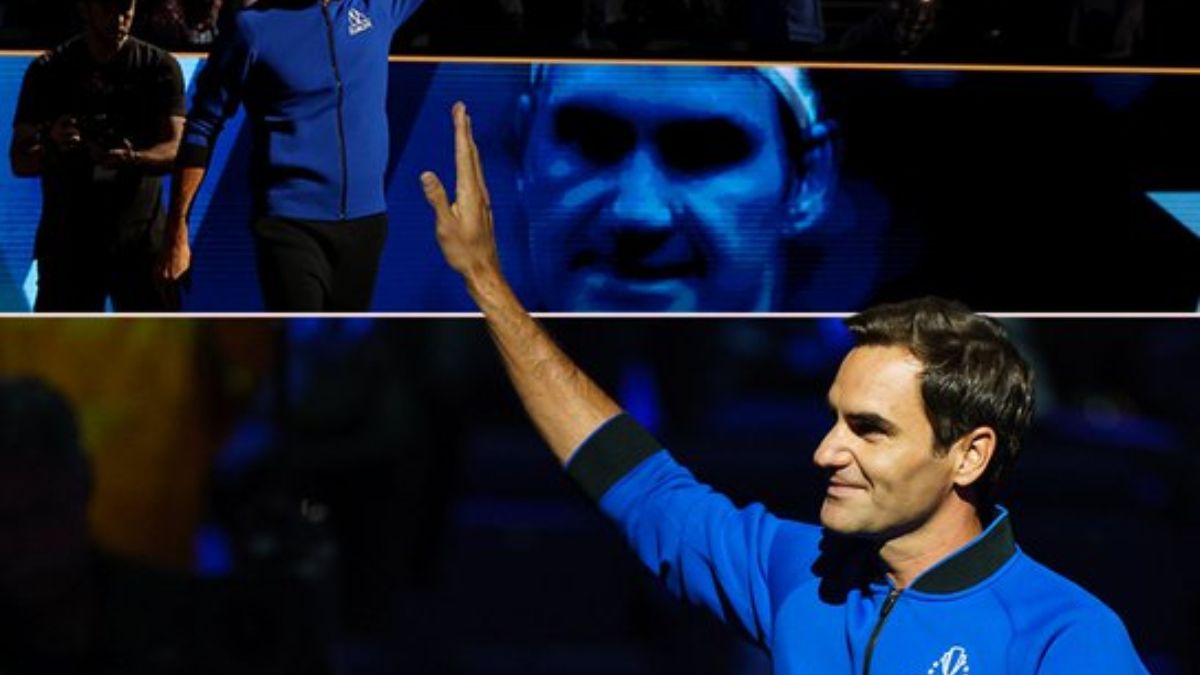 El punto imposible de Federer en su despedida con derrota junto a Rafa Nadal