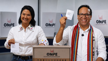 Elecciones en Perú: Keiko Fujimori y Roberto Sánchez y una pulseada voto a voto