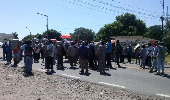 El SEOM corta ruta en Libertador por falta de pago a precarizados