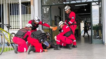 Exitoso ejercicio de evacuación parcial en el Hospital Snopek