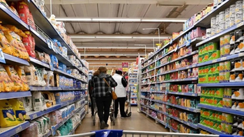 Las ventas en supermercados se desplomaron