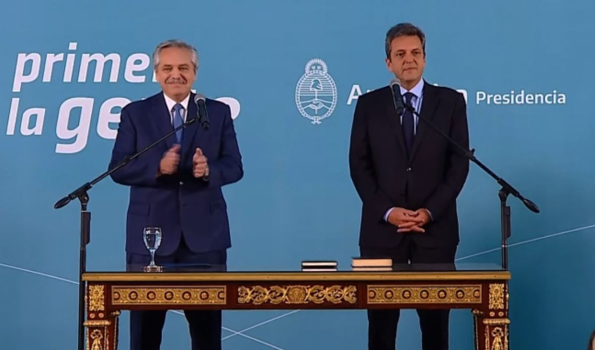 Sergio Massa juró como ministro de Economía