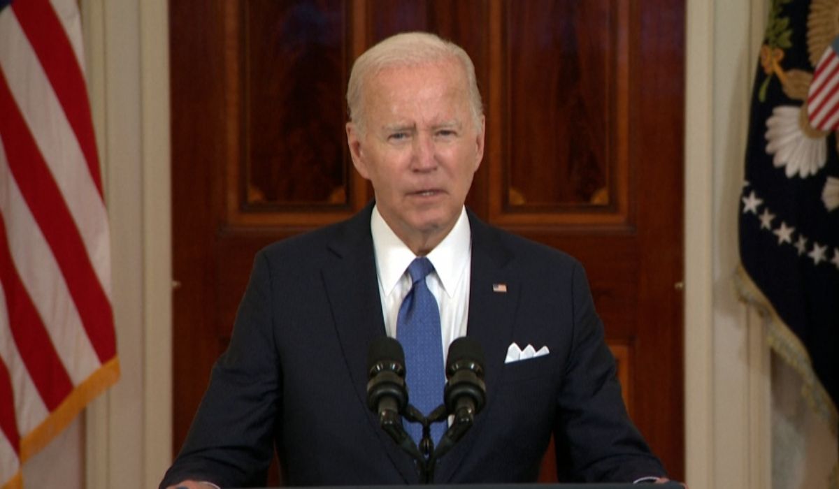 Biden realizó el anuncio de la operación militar realizada el sábado en Afganistán