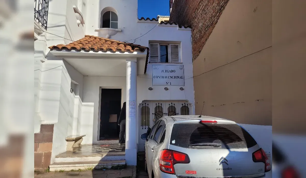 Foto: Juzgado Contravencional Nº 1.