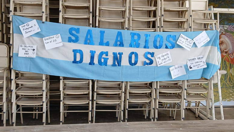 Docentes de paro y cada vez más indignados con el gobierno de Jujuy