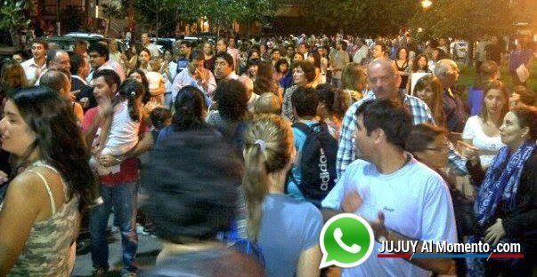 18F: Los jujeños dijeron presente en Plaza Belgrano