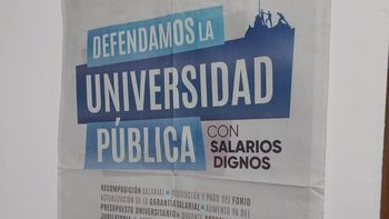 Docentes universitarios anunciaron nuevo paro por la falta de paritarias desde octubre
