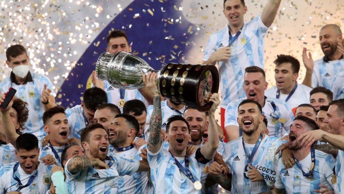 La Copa América, en casa: el video de AFA