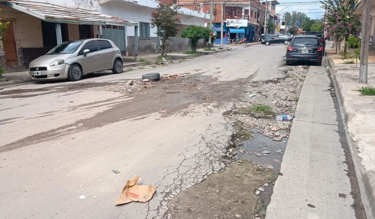 Funcionario de Palpalá responsabilizó a vecinos por el estado de una calle