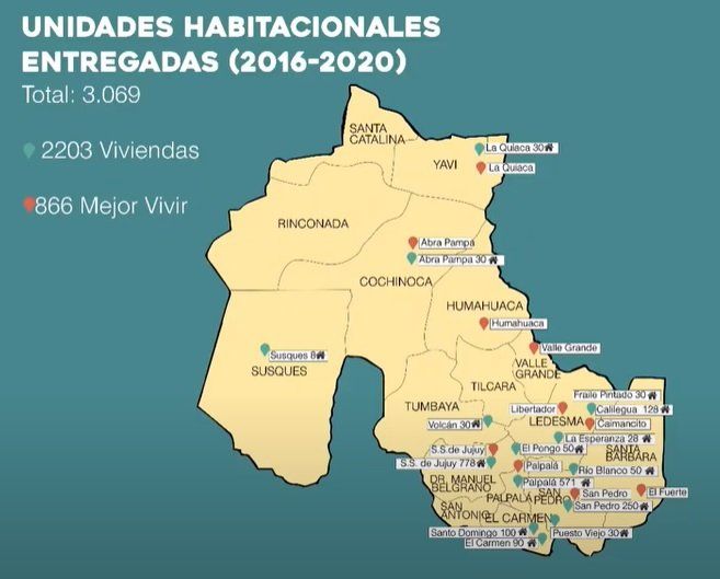 Viviendas: Morales tiene el promedio de construcción más bajo de los últimos 12 años