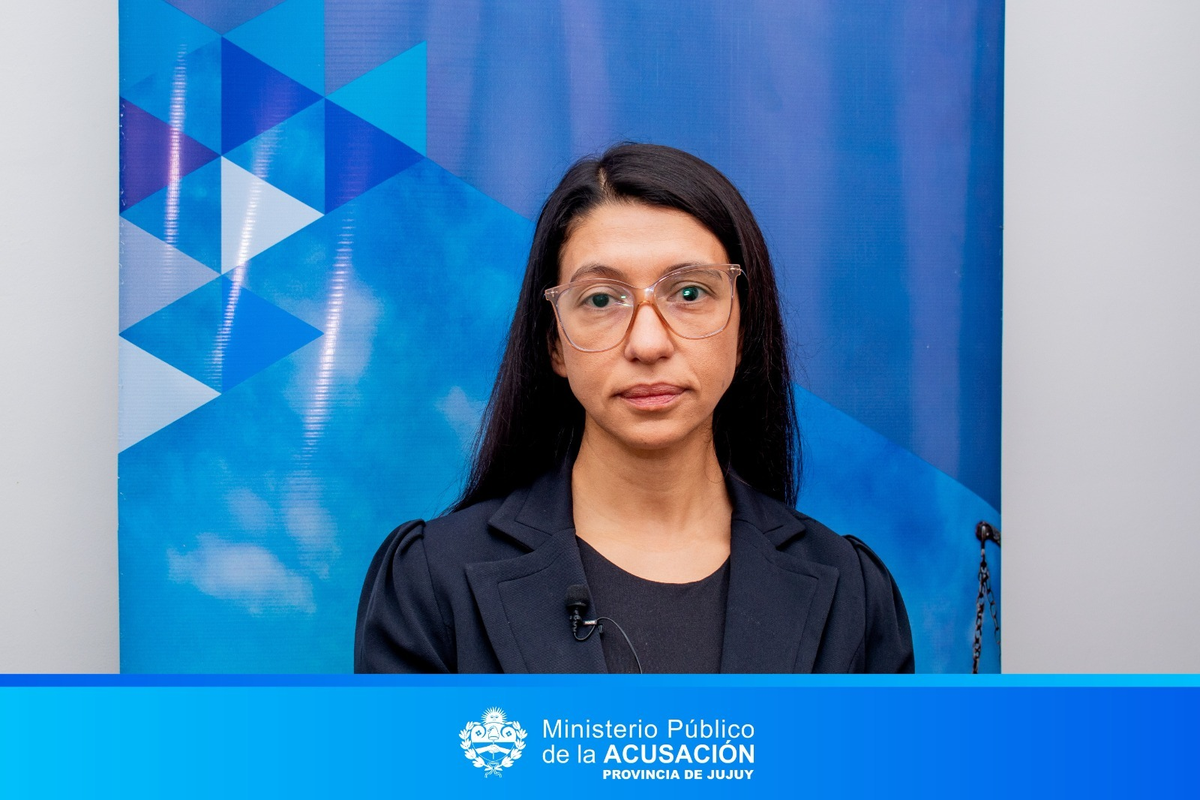 Foto: fiscal Daiana Alejandra Serrano Antar. Foto: fiscal Daiana Alejandra Serrano Antar.