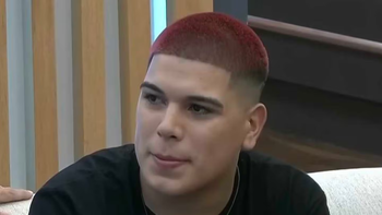 Thiago Medina mostró las cicatrices que le quedaron del accidente: 