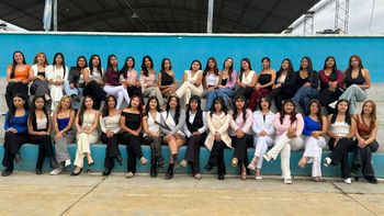 Presentaron a las candidatas del Colegio Nuevo Horizonte N°1